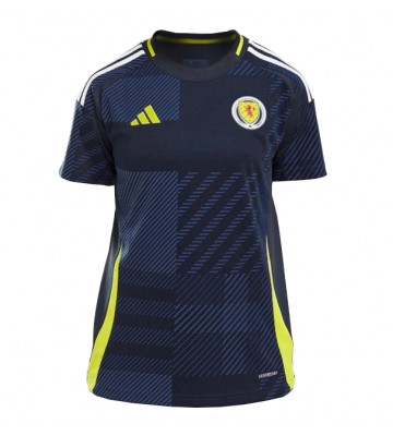 Scotland Replica Home Stadium Shirt for Women Euro 2024 Short Sleeve